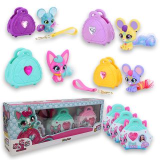 Pet in My Bag - Borsetta e Animaletto - FUNNY BOX CON 3 PERSONAGGI DIVERSI