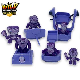 Wild Warriors World Diamond Battle Set con 10 sorprese