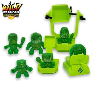 Wild Warriors World Diamond Slime Set con 10 sorprese