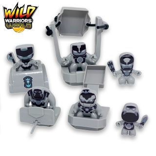 Wild Warriors World Diamond Iron Set con 10 sorprese