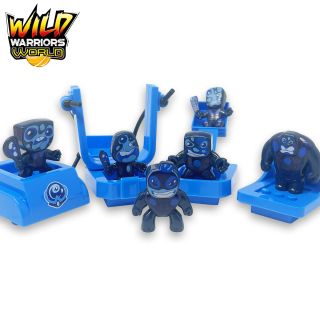 Wild Warriors World Diamond Water Set con 10 sorprese