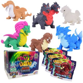Dragon Kingdom: Funny Box con 3 draghi diversi