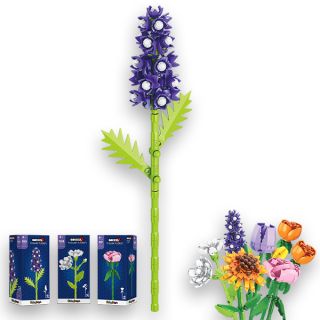 Flower Fusion Delphinium- Altezza 29 cm | 103 pezzi