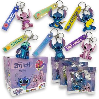 Disney Stitch Key Ring | Funny Box con 3 personaggi diversi